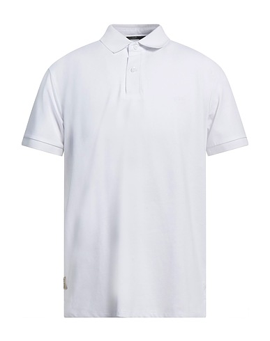 GRIFFAI Poloshirt Weiß 55% Baumwolle, 40% Polyester, 5% Elastan