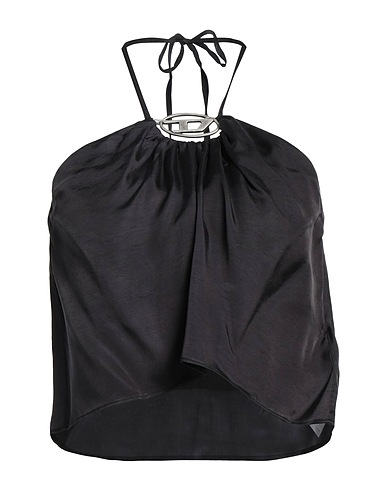 DIESEL Top Charcoal 58% Cupro, 42% Modal
