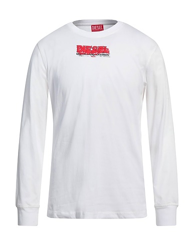 DIESEL Ｔシャツ ホワイト コットン 100%