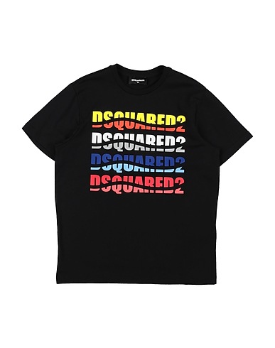 DSQUARED2 T-shirt Nero 100% Cotone