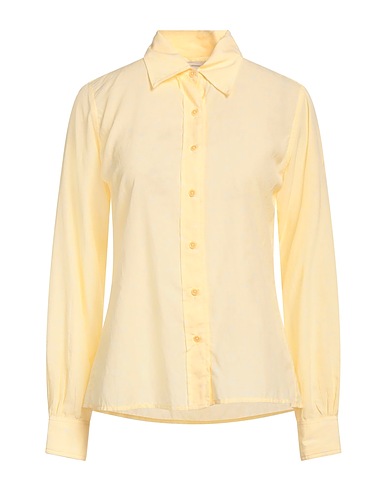 LAURENCE BRAS Patterned shirts & blouses Yellow 55% Cotton, 45% Viscose