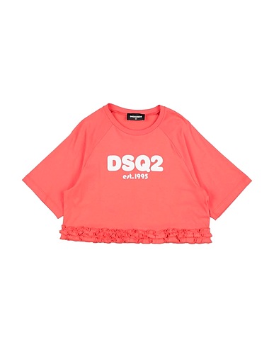 DSQUARED2 T-Shirt Koralle 100% Baumwolle