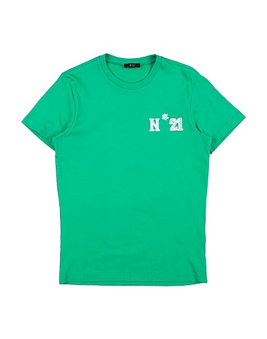 N°21 T-shirt Green 100% Cotton