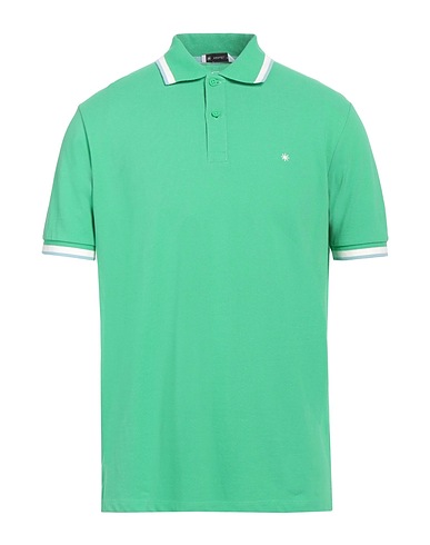 MANUEL RITZ Polo Verde 100% Cotone