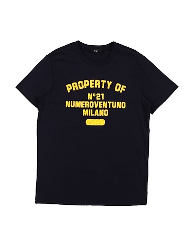 N°21 T-shirt Nero 100% Cotone