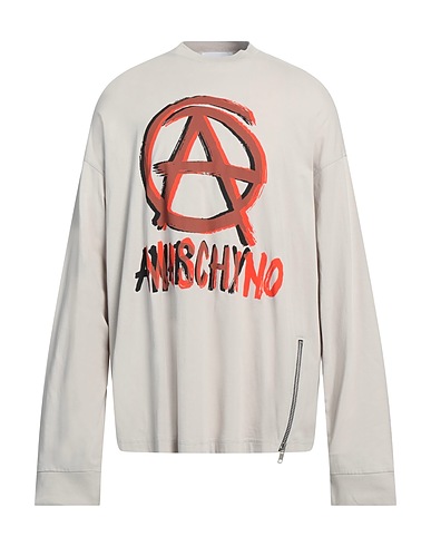 MOSCHINO T-shirt Light grey 100% Cotton