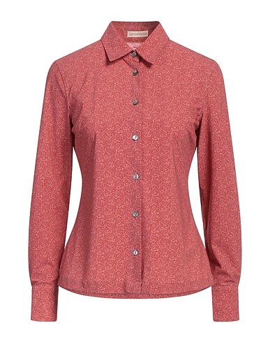 CAMICETTASNOB Patterned shirts & blouses Antique rose 85% Polyamide, 15% Elastane