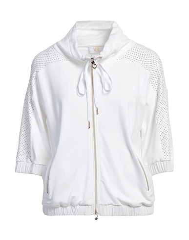 VDP VIA DELLE PERLE Sweatshirt COLLECTION 96% Viscose, 4% Elastane, Acetate, Silk