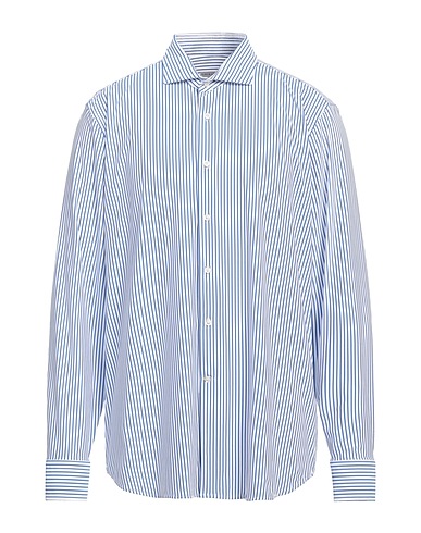 GHIRARDELLI Striped shirt BLU 86% Polyamide, 14% Elastane