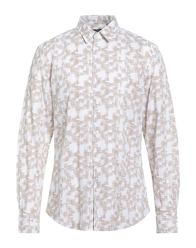 ANTONY MORATO Camicia fantasia Sabbia 75% Cotone, 25% Lino