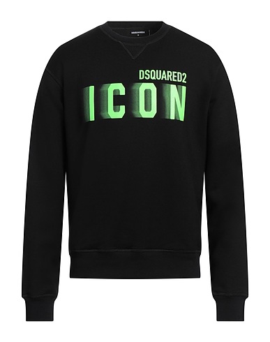DSQUARED2 Sweatshirt Black 100% Cotton