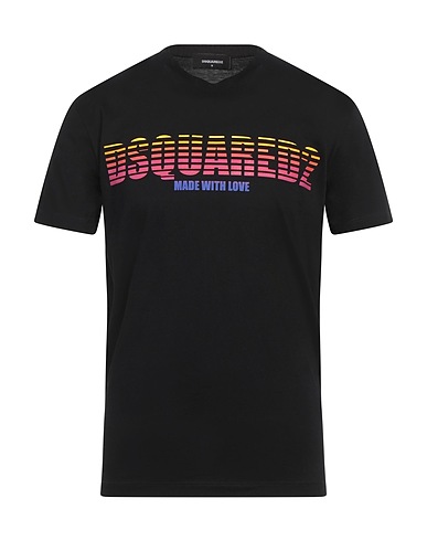 DSQUARED2 T-shirt Black 100% Cotton