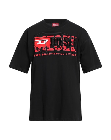DIESEL T-shirt Black 100% Cotton