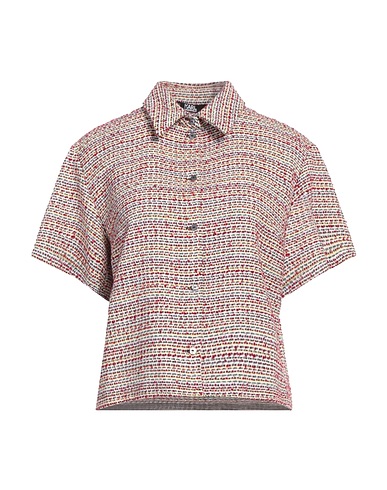 KARL LAGERFELD Patterned shirts & blouses Burgundy 39% Polyester, 24% Acrylic, 21% Cotton, 16% Viscose