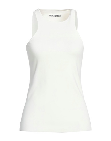 PATRIZIA PEPE Tanktop Off white 80% Viskose, 18% Polyamid, 2% Elastan