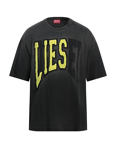 DIESEL T-shirt Piombo 100% Cotone