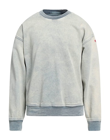 DIESEL Sweatshirt Hellblau 62% Baumwolle, 33% Lyocell, 4% Elastan, 1% Andere Fasern