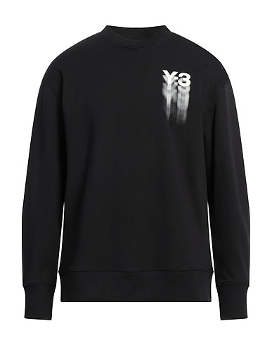 Y-3 Sweatshirt Black 100% Organic cotton