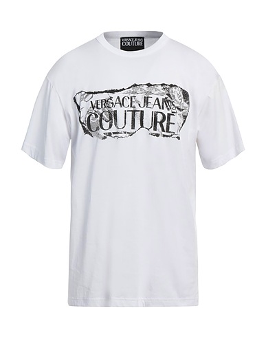 VERSACE JEANS COUTURE T-shirt White 100% Cotton