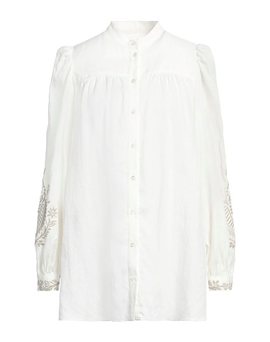 WEEKEND MAX MARA Linen shirt White 100% Linen, Viscose