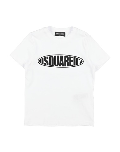 DSQUARED2 T-shirt Bianco 100% Cotone
