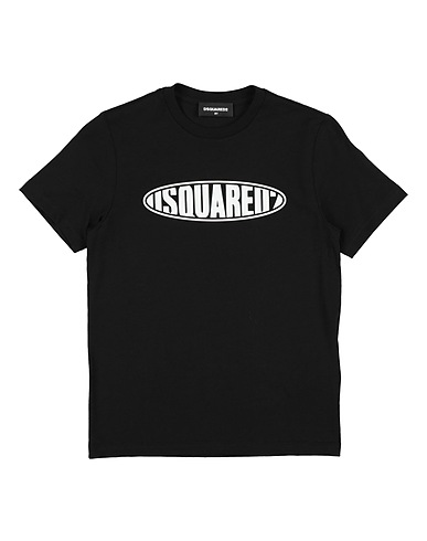 DSQUARED2 T-shirt Nero 100% Cotone