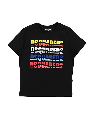 DSQUARED2 T-Shirt Schwarz 100% Baumwolle