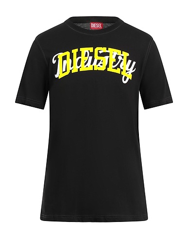 DIESEL T-shirt Black 100% Cotton