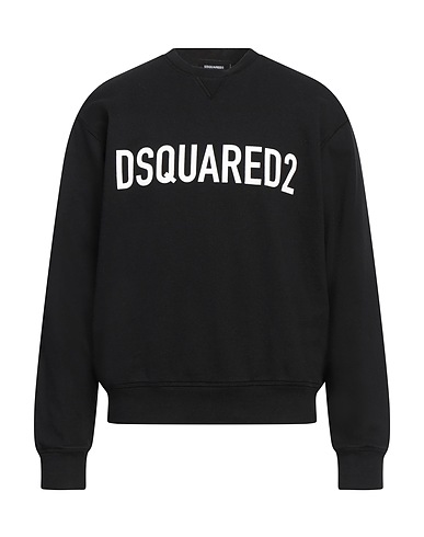 DSQUARED2 Sweatshirt Black 100% Cotton