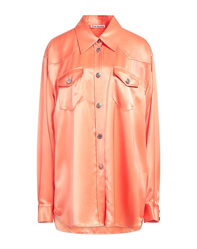 ACNE STUDIOS Solid colour shirts & blouses 83% Acetate, 17% Polyester