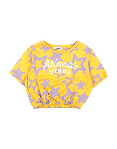 ATLANTIC STARS T-shirt Mandarino 100% Cotone