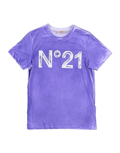 N°21 T-shirt Purple 100% Cotton