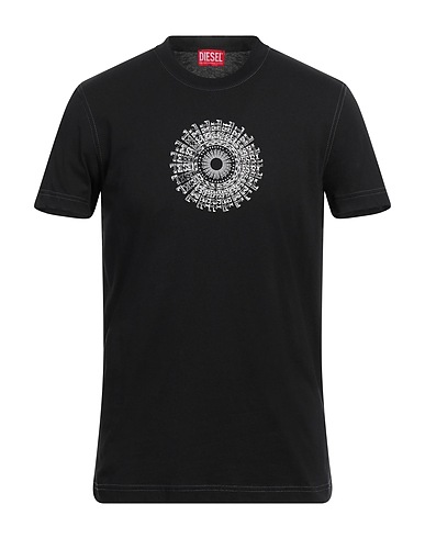 DIESEL T-shirt Black 100% Cotton