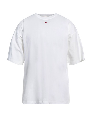 DIESEL オーバーサイズTシャツ ホワイト コットン 100%