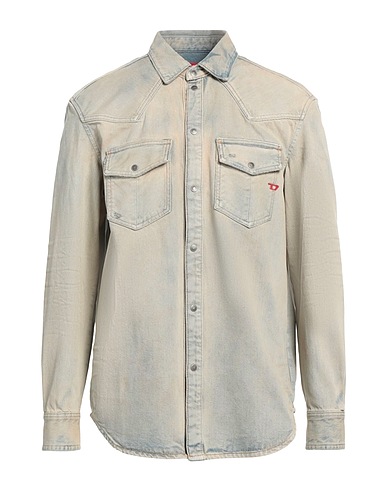 DIESEL Denim shirt Blue 100% Cotton
