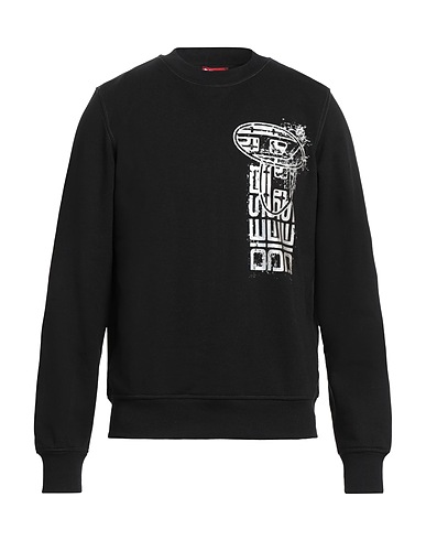DIESEL スウェット ブラック コットン 60% / ポリエステル 40% / ポリウレタン