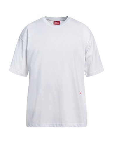 DIESEL Oversize-T-Shirt White 100% Cotton