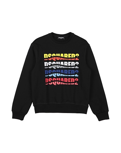 DSQUARED2 Sweatshirt Black 100% Cotton