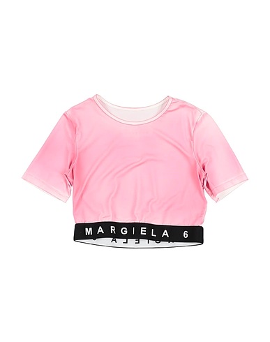 MM6 MAISON MARGIELA T-shirt Pink 82% Polyester, 18% Elastane