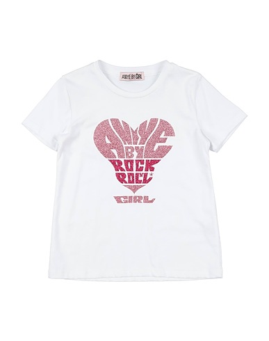 ANIYE BY T-shirt Bianco 100% Cotone