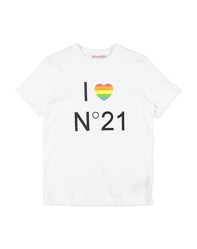 N°21 T-shirt White 100% Cotton