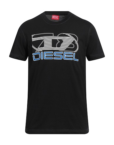 DIESEL T-shirt Black 100% Cotton