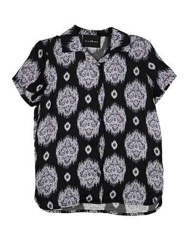JOHN RICHMOND Patterned shirt Black 100% Viscose