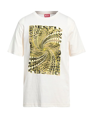 DIESEL T-shirt White 100% Cotton