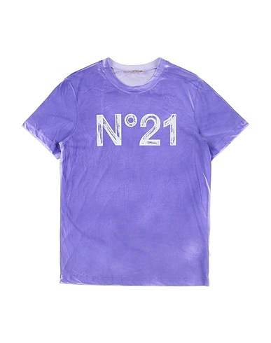 N°21 T-shirt Violet 100% Coton