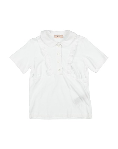N°21 Polo shirt White 100% Cotton