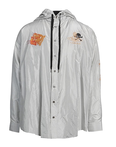 VIVIENNE WESTWOOD Checked shirt 100% Silk, Polyester, Cotton, Polyamide