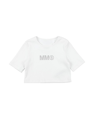 MM6 MAISON MARGIELA T-shirt White 98% Cotton, 2% Elastane