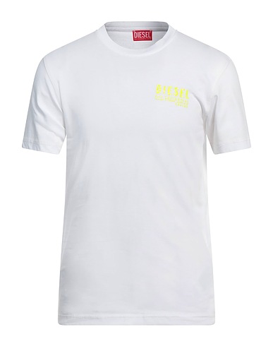 DIESEL Basic T-Shirt White 100% Cotton