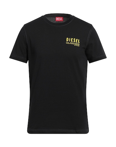 DIESEL Basic T-shirt Black 100% Cotton